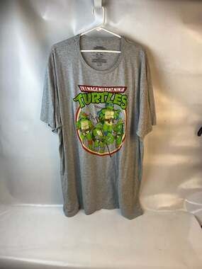 Teenage Mutant Ninja Turtles Men's 3XL Graphic T-Shirt Gray Heather